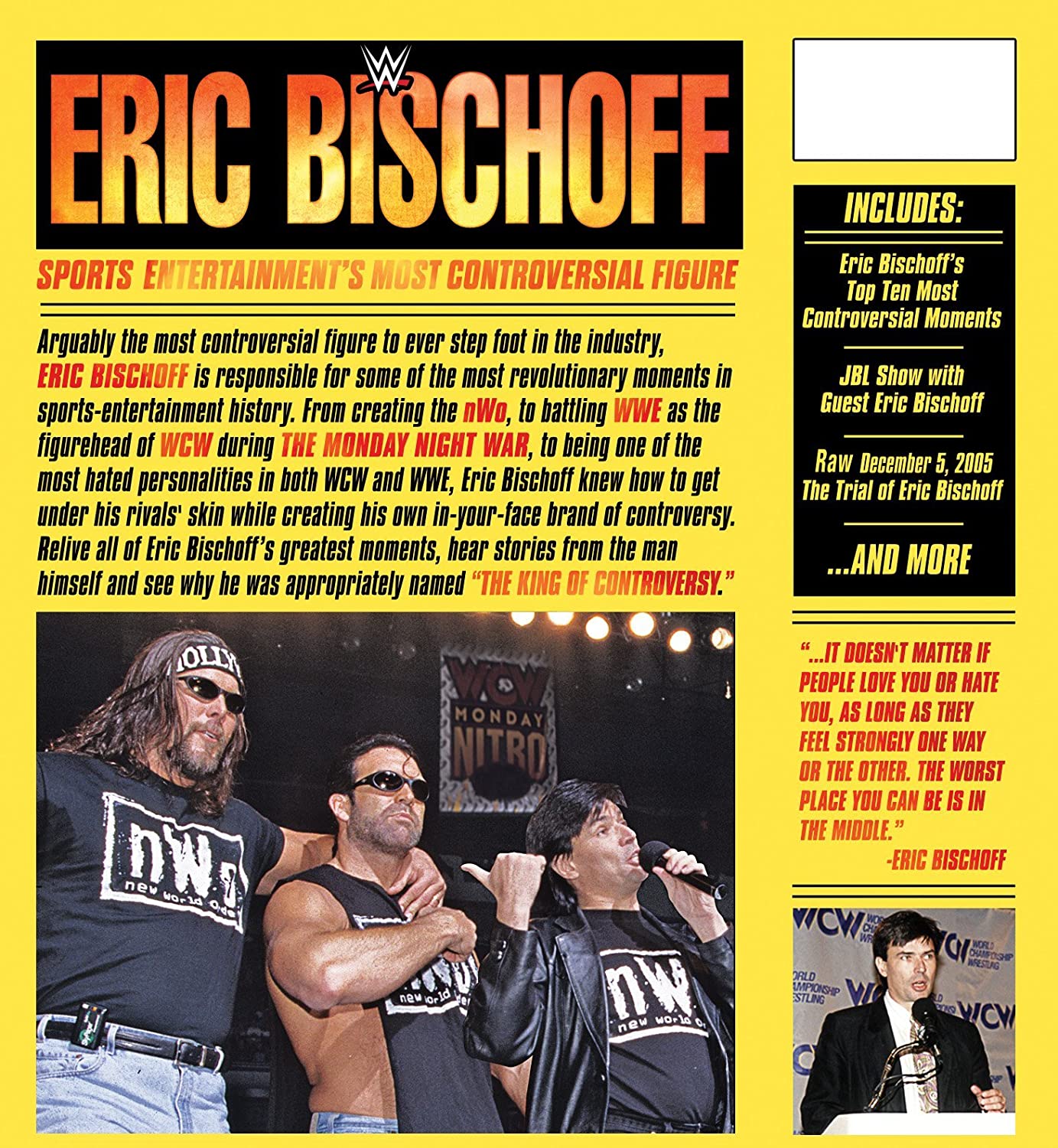 WWE: Eric Bischoff - Sports Entertainment's Most Controversial Figure