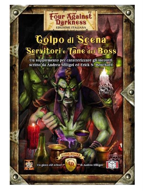 Ms Edizioni: Four Against Darkness - Colpo Di Scena - Servitori E Tane Dei Boss