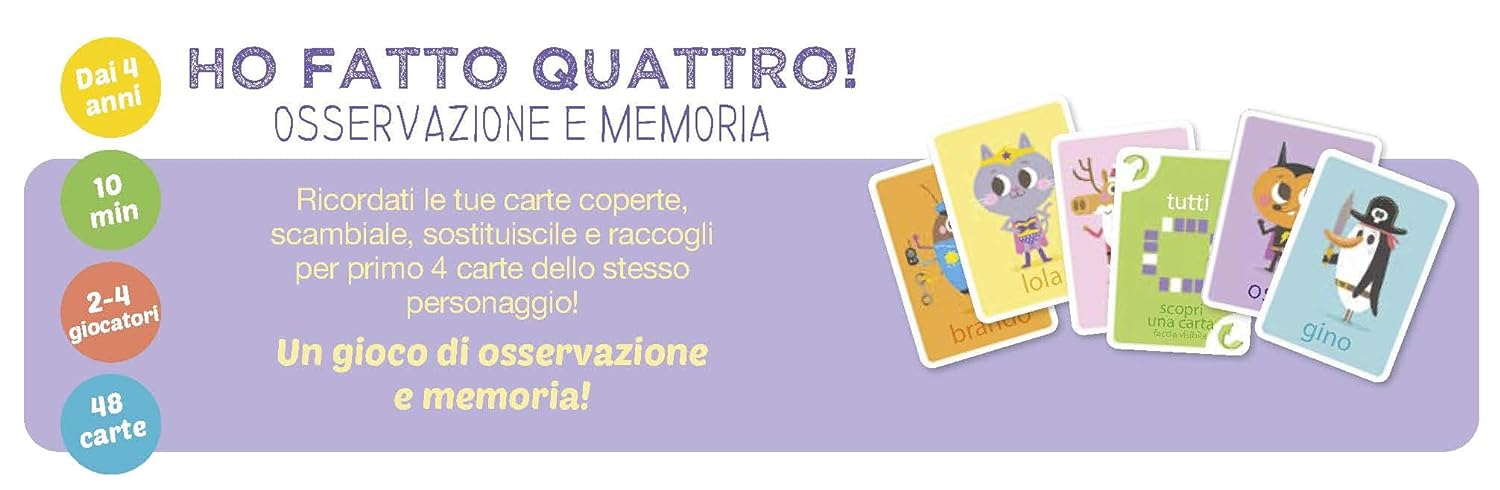 Federico Bonifacini - Ho Fatto Quattro! - Gioco Di Carte