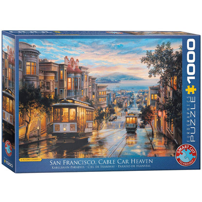 Eurographics - San Francisco Cable Car Heaven (1000 Stukjes)