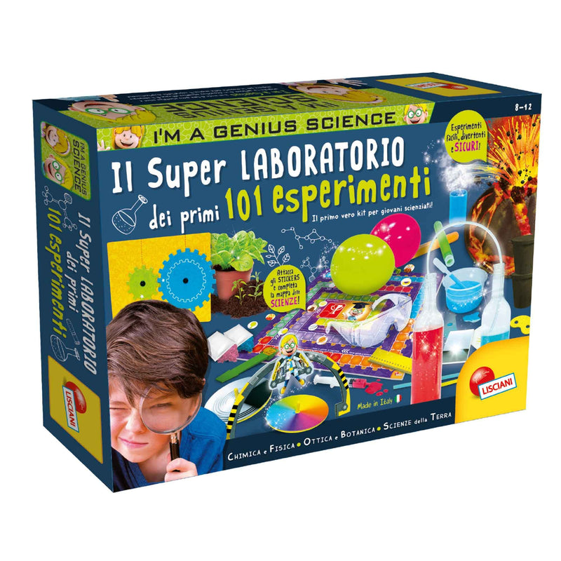 Lisciani: Piccolo Genio - Il Super Laboratorio Dei Primi 101 Esperimenti