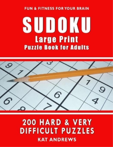 SUDOKU Large Print Puzzle Book for Adults