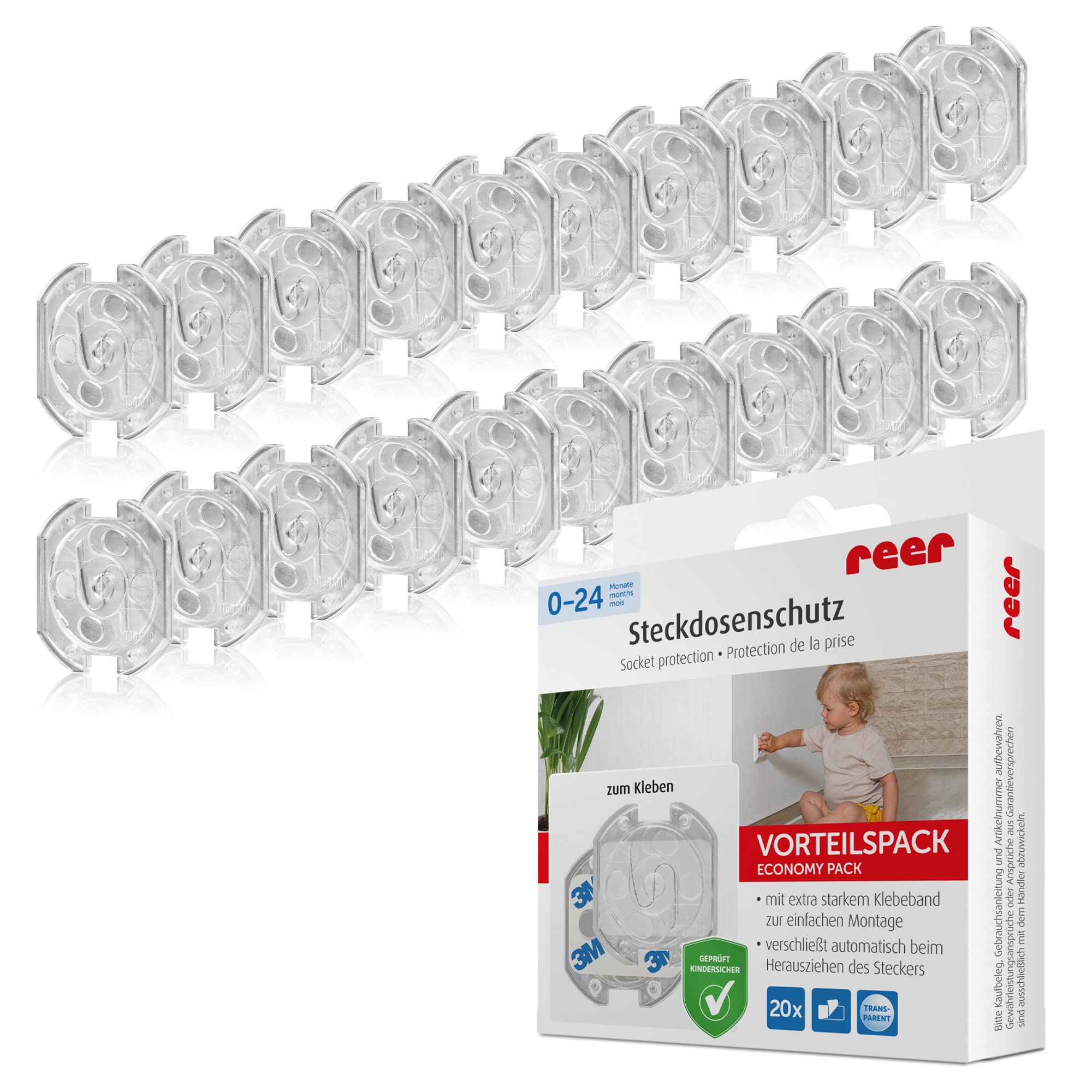 reer Kindersicherungen Steckdose 20 St.