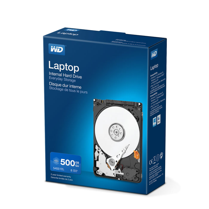 Western Digital Laptop Everyday 2.5" 500 GB Serial ATA II