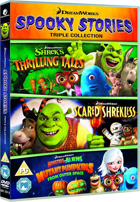 Dreamworks: Spooky Stories Collection (Scared Shrekless, Shrek's Thrilling Tales & Monsters vs Aliens: Mutant Pumpkins)