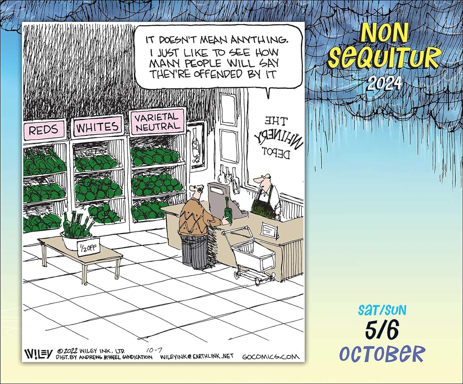 Box - Cal 24 Non Sequitur Day To Day