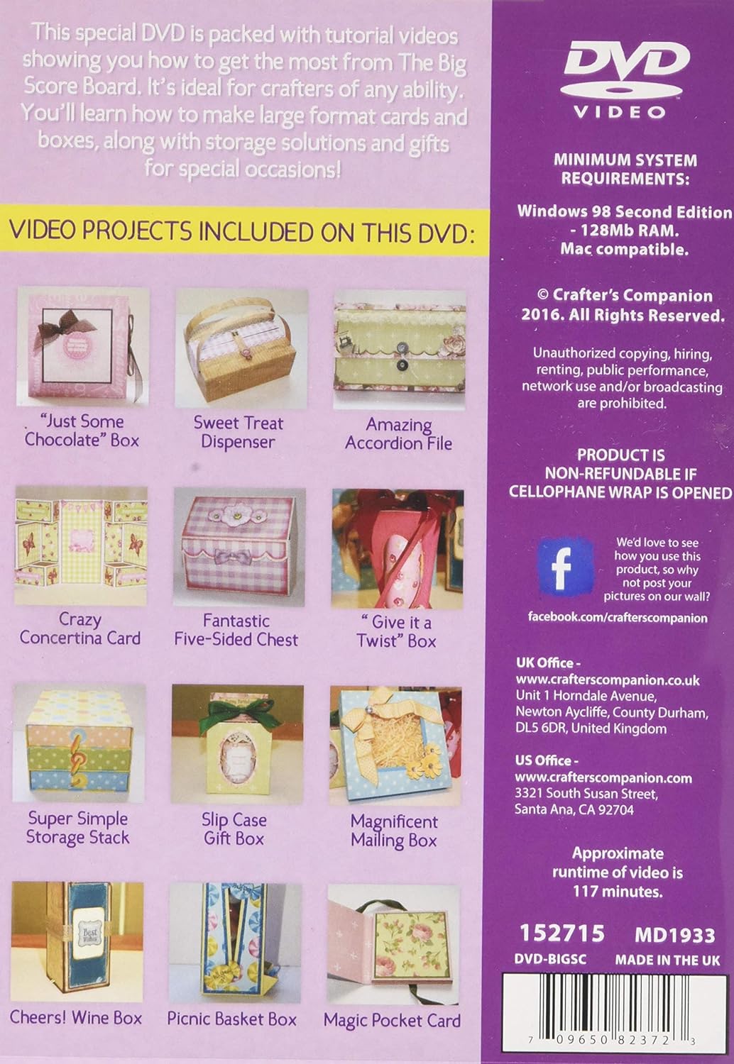 the big score - video project dvd (Import)