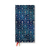 Blue Velvet Slim Verso 12-month Dayplanner 2024