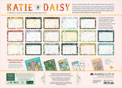 Katie Daisy 2023-2024 Desk Pad