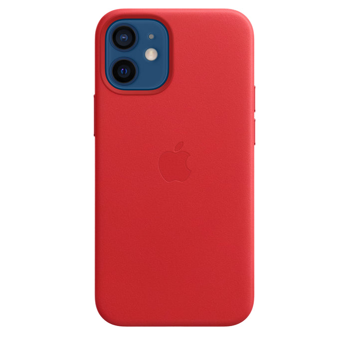 Apple - (Product) Red - Back Cover For Mobile Phone - With Magsafe - Leather - Red - For Iphone 12 Mini