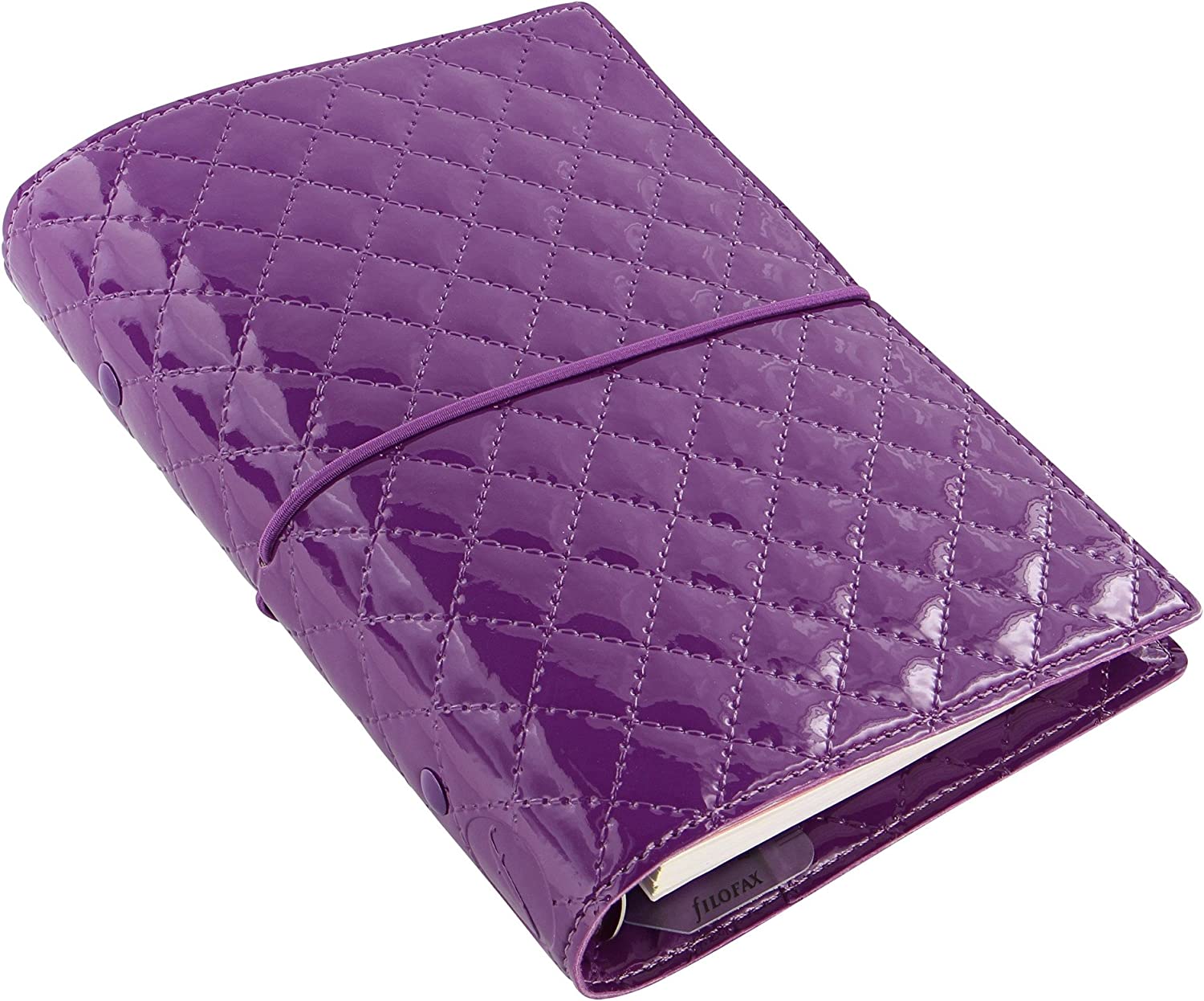 Filofax Personal Domino Luxe organiser - purple 1 Purple