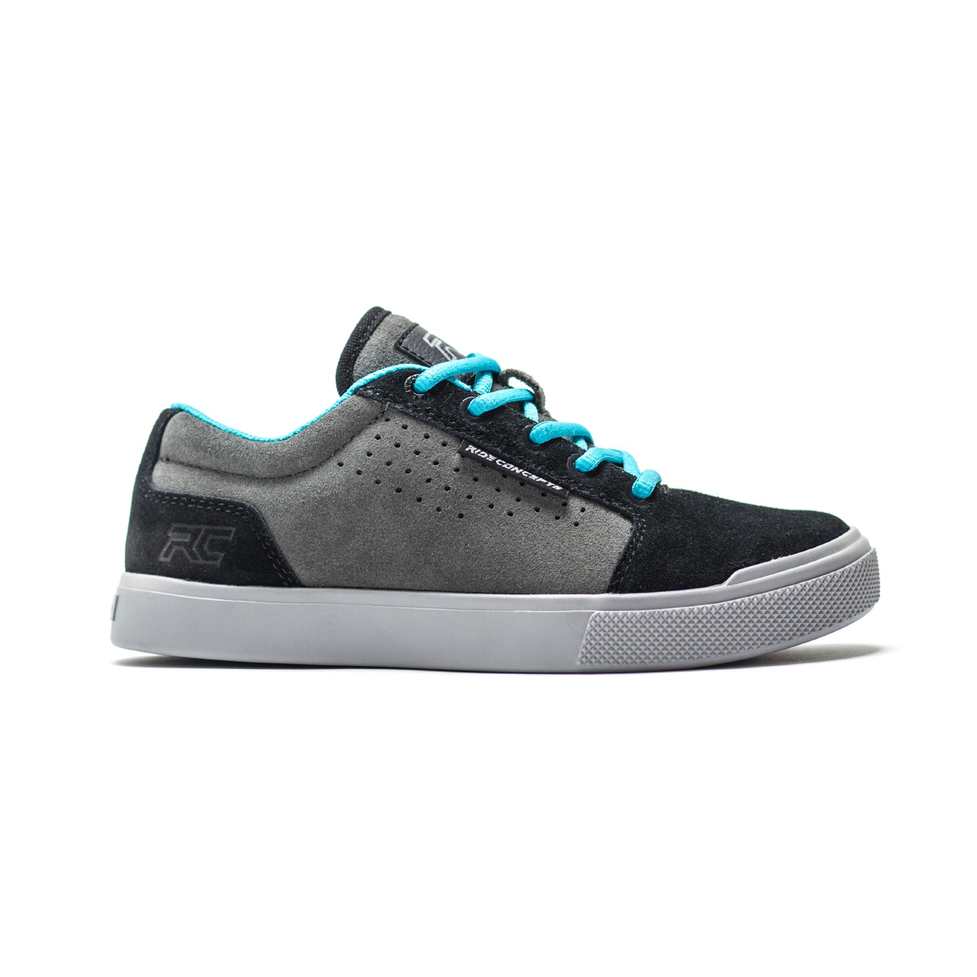 Ride Concepts Vice Youth Shoes Shoes Black / Charcoal UK 4.5