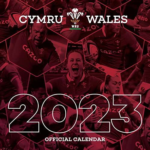 Welsh Rugby Union 2023 Square Calendar