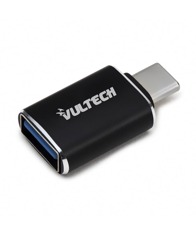 Vultech ADP-02P cable gender changer USB Type-C USB Type-A Black