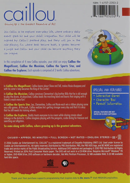 Caillou - Caillou's World of Wonder