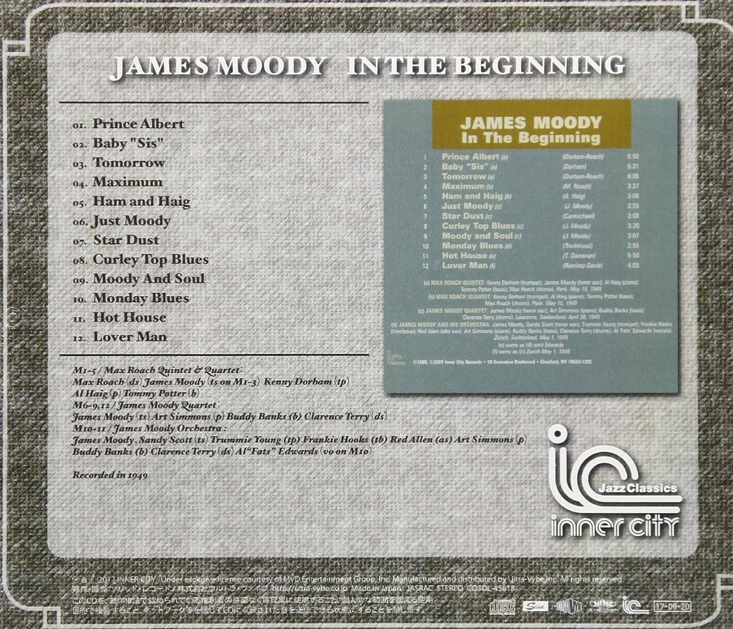 In The Beginning (Limited