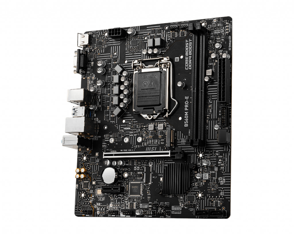 MSI B560M PRO-E motherboard Intel B560 LGA 1200 (Socket H5) micro ATX