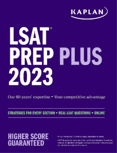 LSAT Prep Plus 2023:  Strategies for Every Section + Real LSAT Questions + Online