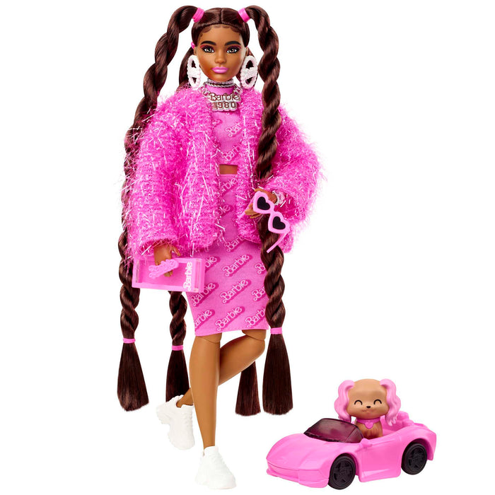 Barbie Extra Barbie Logo Doll