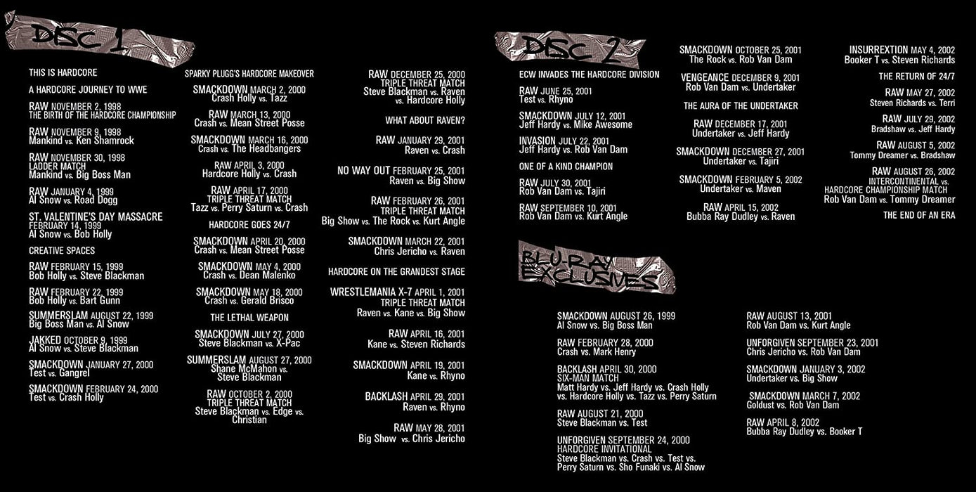 WWE: The History Of The Hardcore Championship 24:7