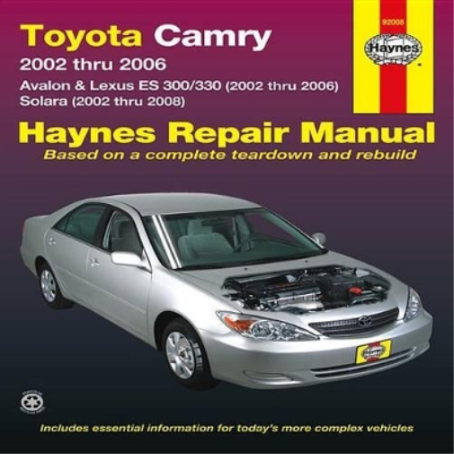 Toyota Camry, Avalon & Lexus Es 300/330 2002-06 &