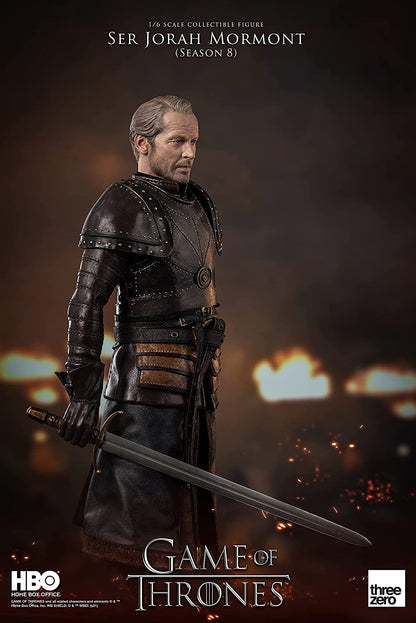 ThreeZero Game of Thrones: Ser Jorah Mormont (Season 8) 1:6 Scale Collectible Figure, Multicolor