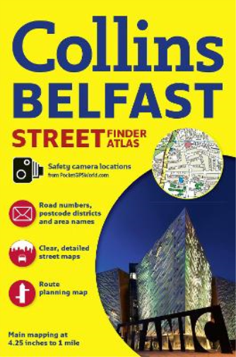 Collins Belfast Streetfinder Colour Atlas