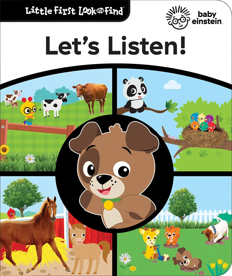 Baby Einstein: Little First Look and Find 4-Book Set