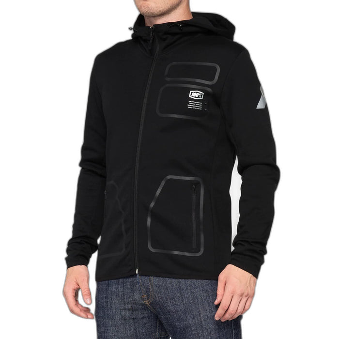 100% Viceroy Tech Zip Hoodie 2022 Black L