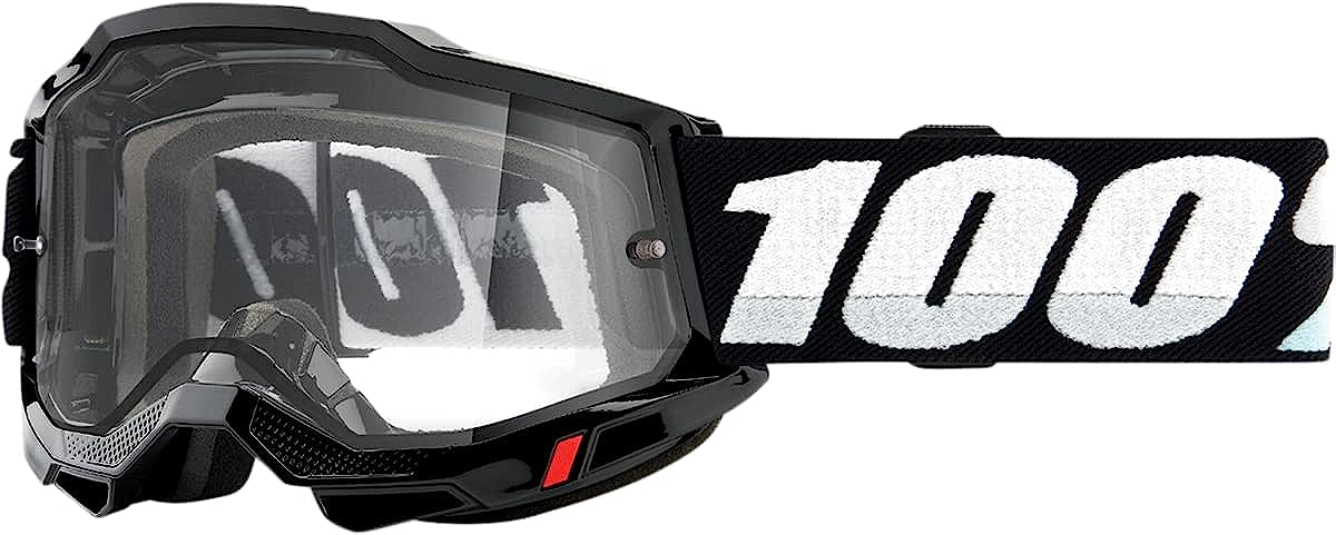 100% Accuri 2 Enduro MX Goggles Orange / Clear Lens