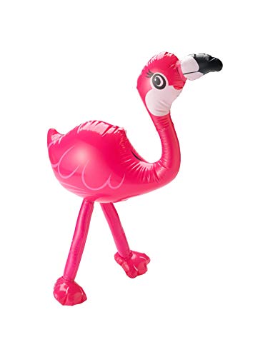 Smiffys Inflatable Flamingo, Hot Pink