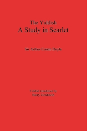 The Yiddish Study in Scarlet
