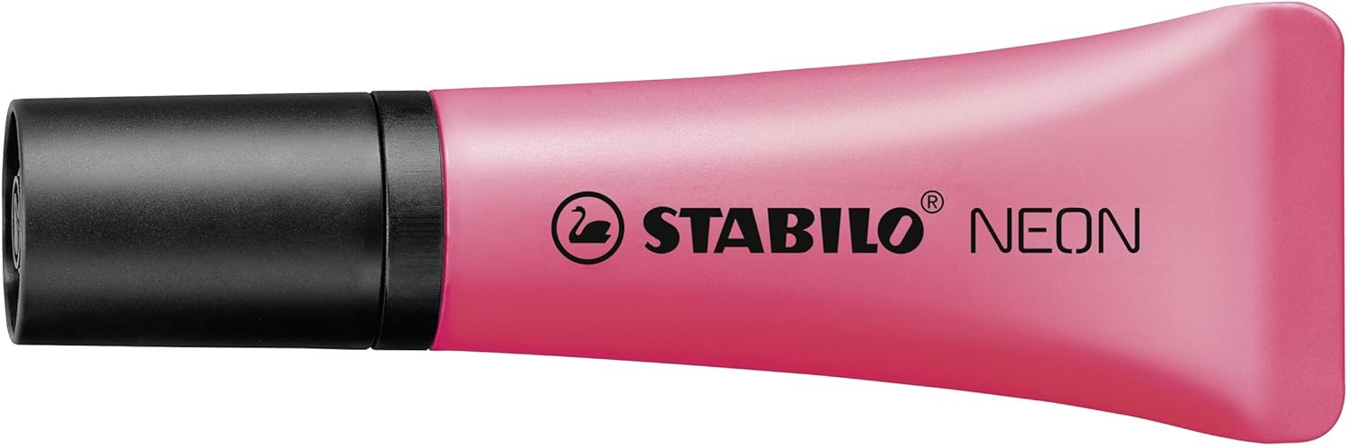 Highlighter - STABILO NEON - Pack of 10 - pink