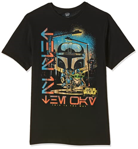 THE MANDALORIAN - Mando & The Child - T-Shirt POP