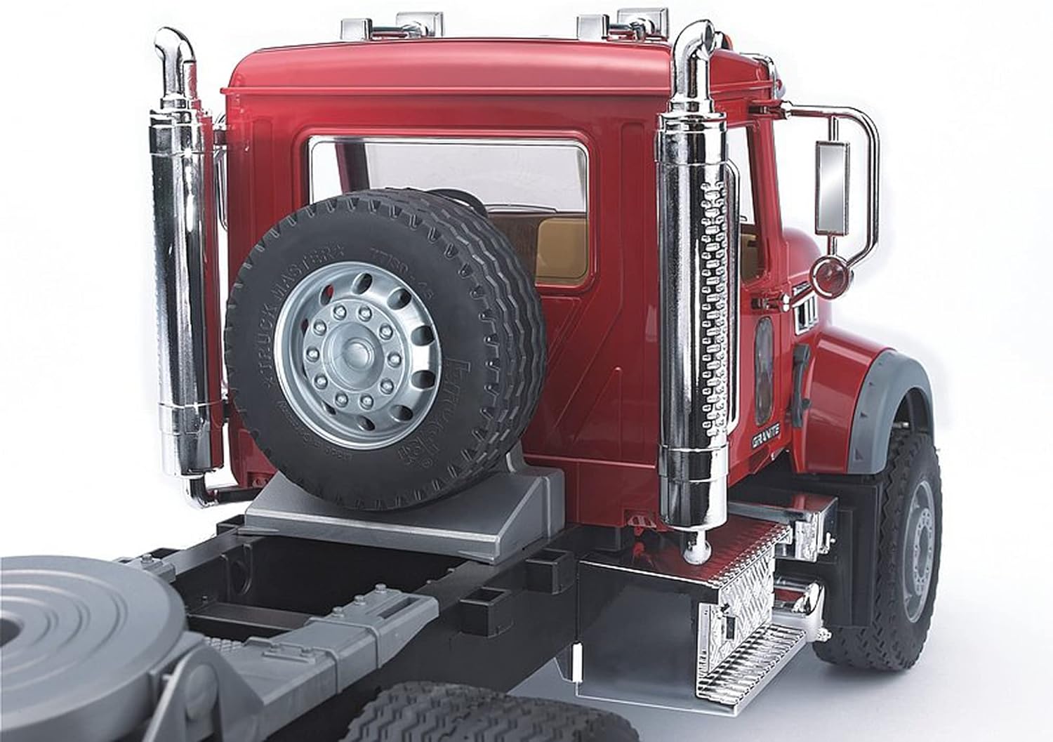 Bruder: 2813 - Mack Camion Articolato Con Jcb Cx Escavatore