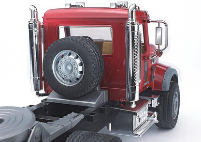 Bruder: 2813 - Mack Camion Articolato Con Jcb Cx Escavatore