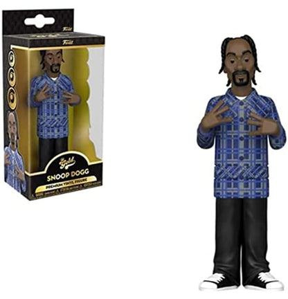 Funko Gold Vinyl: Snoop Dogg, 5 Inch Premium Vinyl Figure with Chase (Styles May Vary) Standard