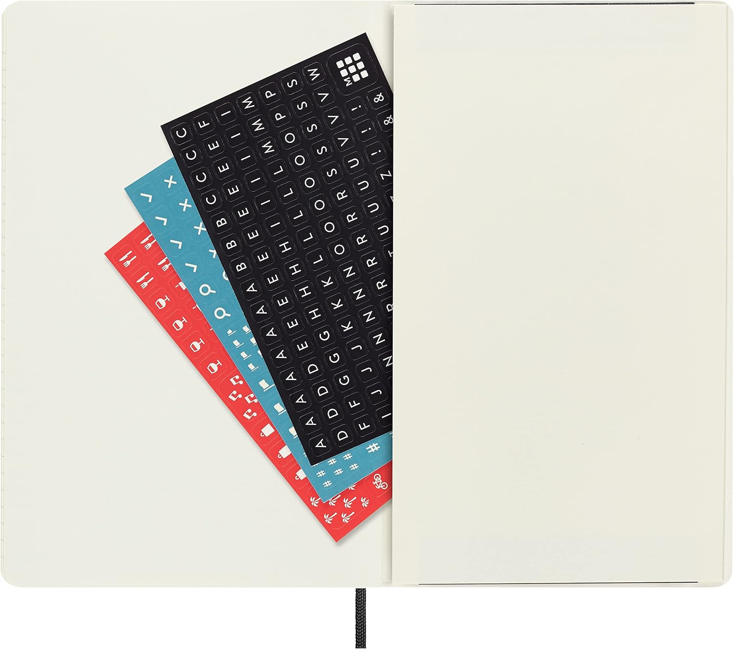 Moleskine Monthly Planner 2023, 12-Month Diary, Monthly Notebook with Soft Cover, Large Size 13 x 21 cm, Colour Black Soft Large Black