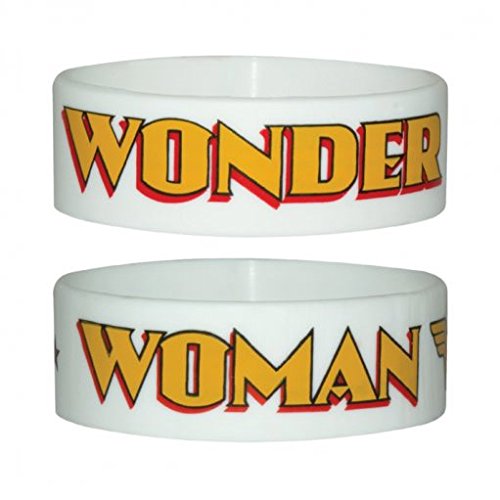 Dc Comics: Pyramid - Wonder Woman - Logo White (Bracciale)