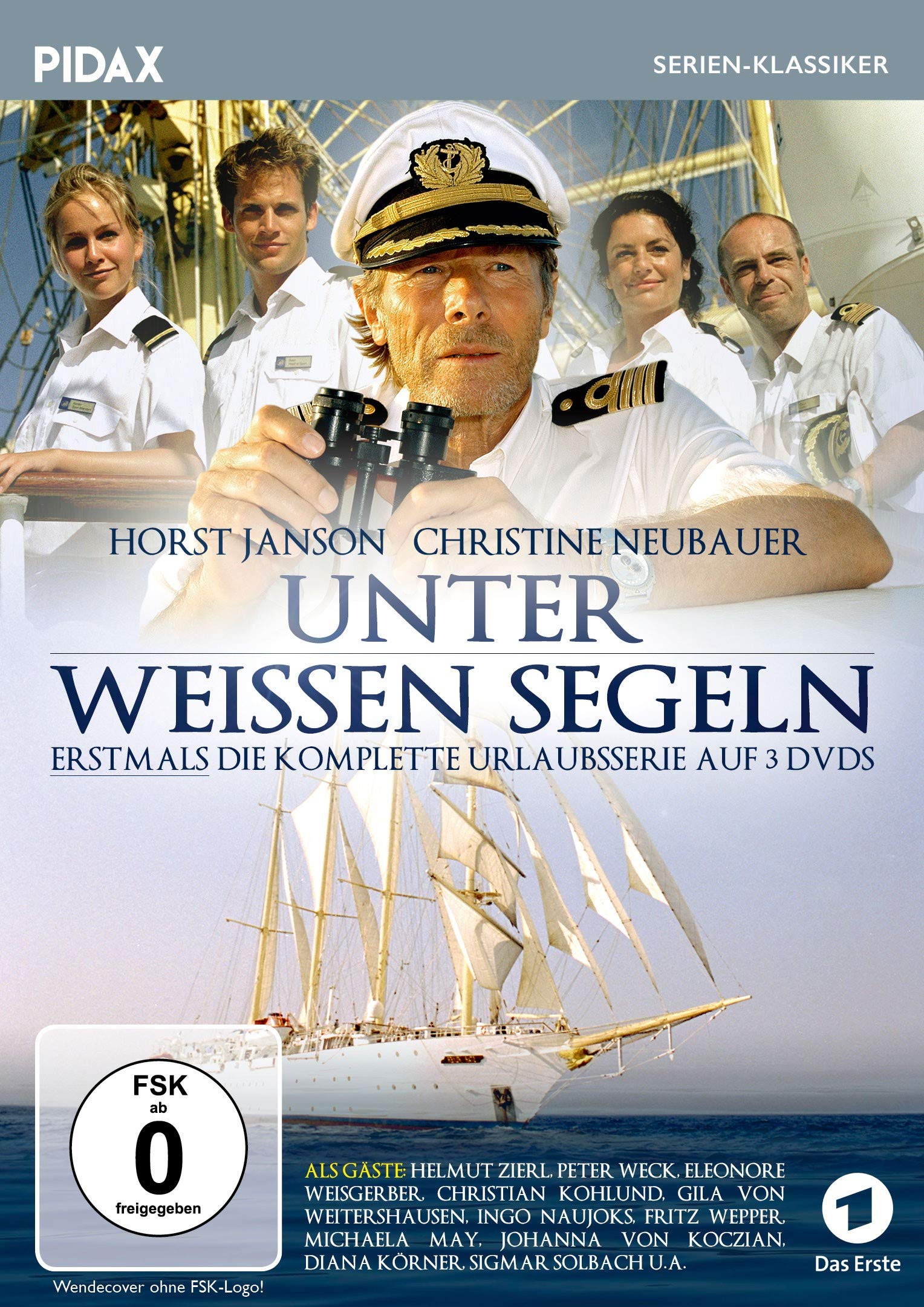 Unter weißen Segeln / Die komplette 6-teilige Urlaubsserie mit Starbesetzung (Pidax Serien-Klassiker)