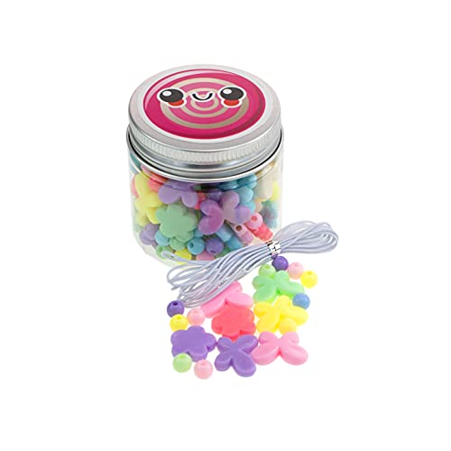 Nice: Abc - Candy Beads - Barattolo Perline Colorate (Assortimento)