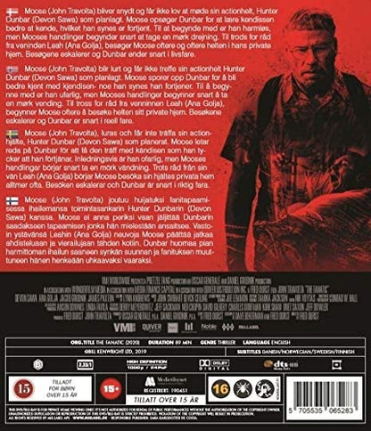 The Fanatic Blu Ray