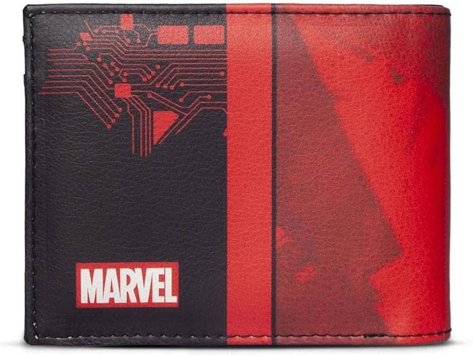 Spiderman Unisex's Winfield Bi-Fold Wallet, Jet Black, one Size
