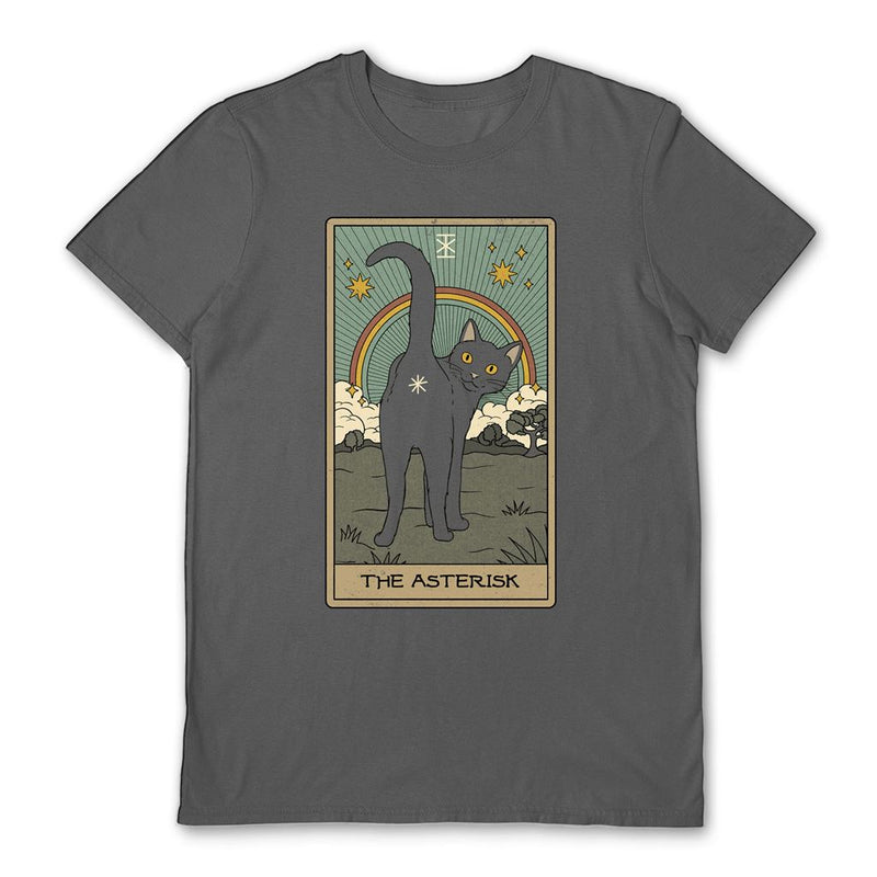 THIAGO CORREA (THE ASTERISK) CHARCOAL UNISEX T-SHIRT