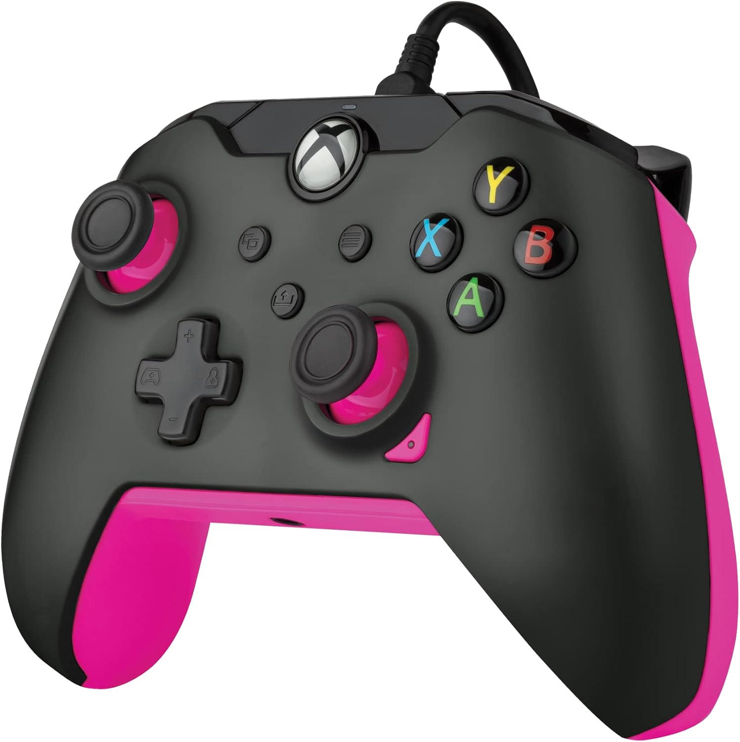 PDP Wired Controller Fuse Black for Xbox Series X|S, Gamepad, Wired Video Game Controller, Gaming Controller, Xbox One, Officially Licensed - Xbox Series X