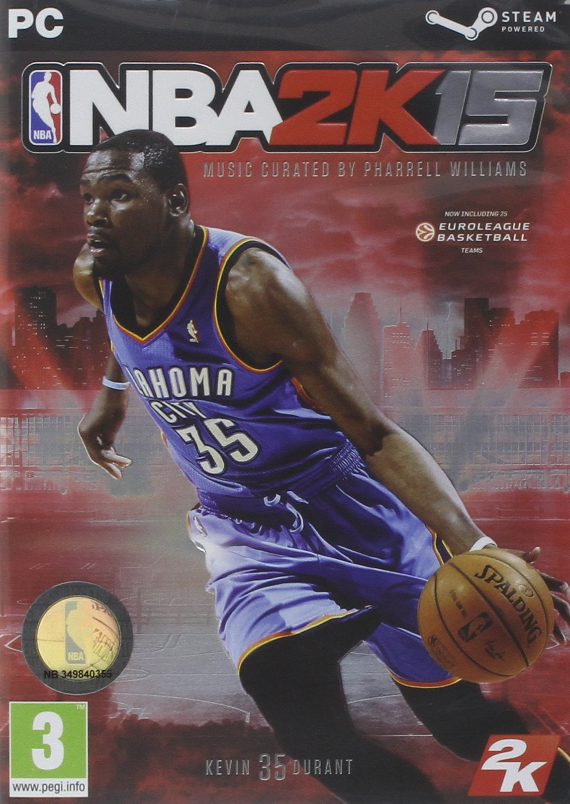 PC DVD ROM - NBA 2K15