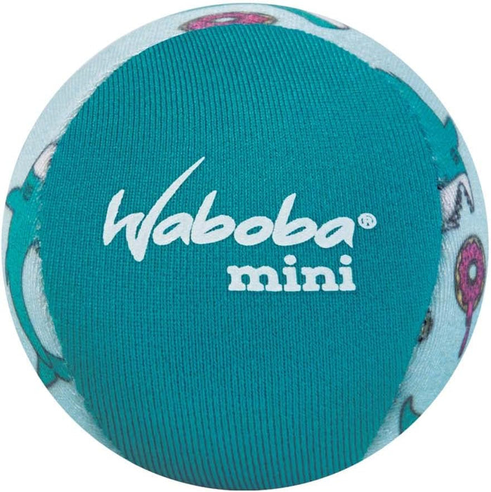 Waboba BALLE Mini – Diameter 50 mm – Noyau in Gel Elastomer and Couche Caoutchouc-Dessus Lycra – Boite Couleur