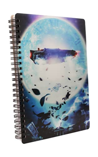 BACK TO THE FUTURE - DeLorean 3D Effect - Notebook