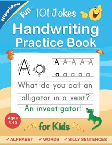 Handwriting Practice Book for Kids Ages 6-8