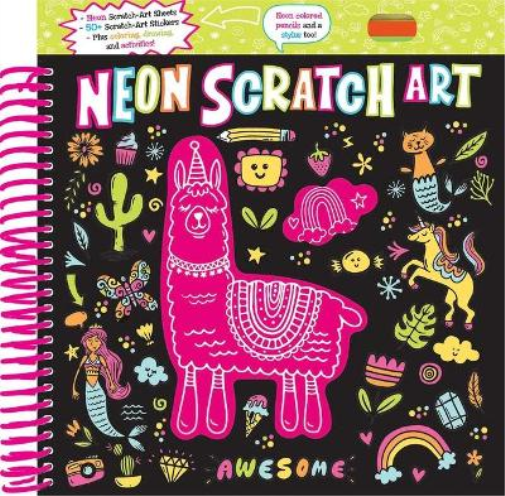Neon Scratch Art